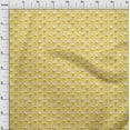 thumbnail image 4 of oneOone Polyester Spandex Light Yellow Fabric Santa Claus With Hearts Fabric For Sewing Printed Craft Fabric By The Yard 56 Inch Wide, 4 of 4