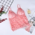 thumbnail image 3 of Gibobby arnés para mujer Wirefree Sexy Cinturones Mujer Sujetador Lencería Sujetador Con Liga Comodidad Tops Yoga(Rosa, L), 3 of 5