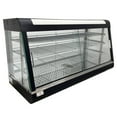 thumbnail image 4 of INTBUYING 47" Commercial Desktop Food Display Warmer Egg Tart Pizza Heating Insulation Cabinet Three-layer, 4 of 13