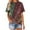 Brown, variant on Summer Tops for Women 2026 Trendy Corset Women Blouses Tshirts Shirts Graphic Vintage Basic Fitted Tees Set for Women Golf