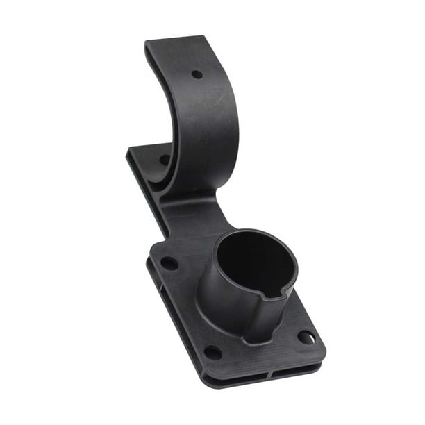 Sidaley Soporte EV, gancho de pared duradero negro, adaptador de fijación de enchufe montado, accesorios para vehículos, piezas de accesorios Vehículos, repuestos y accesorios Mis A NOSOTROS