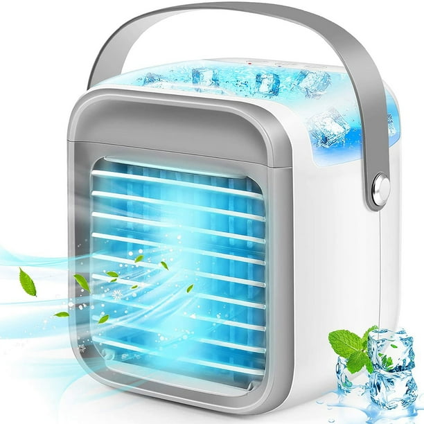 Water Cooler 300ML Rechargeable Wireless Cooling Fan Adjustable Water Cooling Fan Adjustable Portable Personal Air Fan