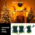 thumbnail image 4 of 117Ft 450 Counts Christmas Lights, 3 Sets of 150 Mini Lights 39 Ft String Lights with ReplaceFu-seand Bulb, Waterproof Connectable, Indoor Outdoor Christmas Decoration, 4 of 9