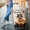 thumbnail image 3 of Happy Thanksgiving German Shepherd Welcome Thankful Fall Autumn Pumpkin Travel Luggage Cover Alsatian Dog Lover Gifts Suitcase Dust Protective Decor - 02021, 3 of 5