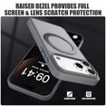 thumbnail image 2 of Magnetic for Apple iPhone 15 Case with Ring Stand, Fits MagSafe Ring, Military-Grade Drop Protection, Build in Kickstand,Slim Matte Finish Shockproof Phone Cover for iPhone 15 6.1'', 2 of 7