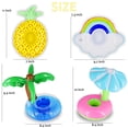 thumbnail image 2 of Soportes inflables flotantes para bebidas Zcaukya, paquete de 12 con bomba, 2 of 5