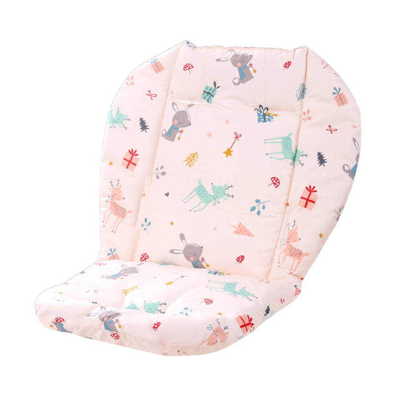 Baby Stroller Cushion Pushchair Rainbow Cotton Pad Soft Pram Highchair Seat Mat 