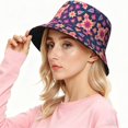 thumbnail image 5 of Custom All-Over Print Bucket Hat, Personalized Acrylic Fisherman Hat, Soft and Warm Casual Outdoor Cap for Daily Wear, 5 of 6