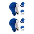 thumbnail image 4 of Sonducket Sombrero para niños pequeños No se ensucia fácilmente Mitones de doble capa forrados con forro polar Guantes de invierno a prueba de viento de Azul zafiro 2piezas Sonducket CBP231277, 4 of 5