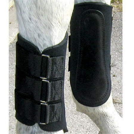 UPC: 0754888044433 | Airlite 114131 Breathable Horse Splints  Black – Small