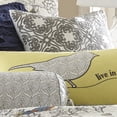 thumbnail image 2 of levtex mockingbird 18x18 towel stitch pillow, 2 of 3