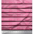 thumbnail image 1 of Soimoi Cotton Jersey Fabric Stripe Block Fabric Prints by Yard 58 Inch Wide, 1 of 1