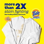Tide Simply Liquid Laundry Detergent, Free & Sensitive, 85 Loads, 107 fl oz