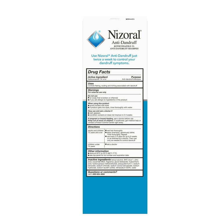Nizoral A-D Anti-Dandruff Shampoo, Value Size, 14 fl oz