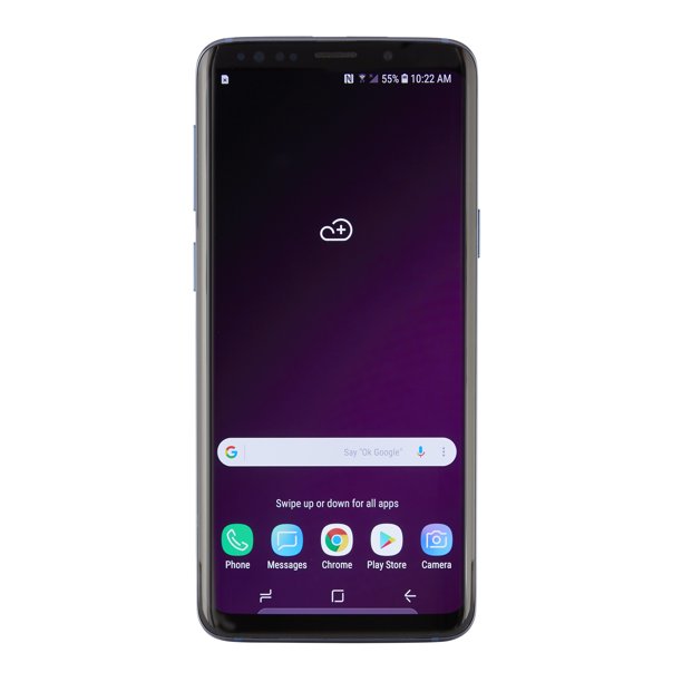 Refurbished Samsung Galaxy S9 Sm G960u 64gb Blue T Mobile Excellent Walmart Com
