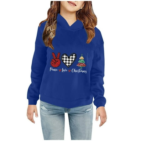 

YYYTop Fall Sweaters for Girl 2024 Long Sleeve Boys Shirts Christmas Toddler Baby Boy s Girl s Sweatshirt Children s Casual Print Sweatshirt for Baby Gift Baby Outfits Girl Halloween Baby Savings