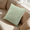 thumbnail image 4 of Tuvgenk 18x18 Decorative Pillow Covers Green Stain Protection Pillow Covers Square Soft Decorative Couch Pillow Covers, 4 of 6