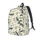 thumbnail image 1 of Balery Vintage Moon Fox Mochila Clásica Impresa Básica para Viaje, Mochila Escolar Resistente al Agua, Mochila de Lona con Correas Ajustables-Medium, 1 of 5