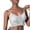 White, variant on VerPetridure High Impact Sports Bras for Women Fashion Woman's Lace Beauty Back Solid Strap Wrap Hollow Out Bra Underwear