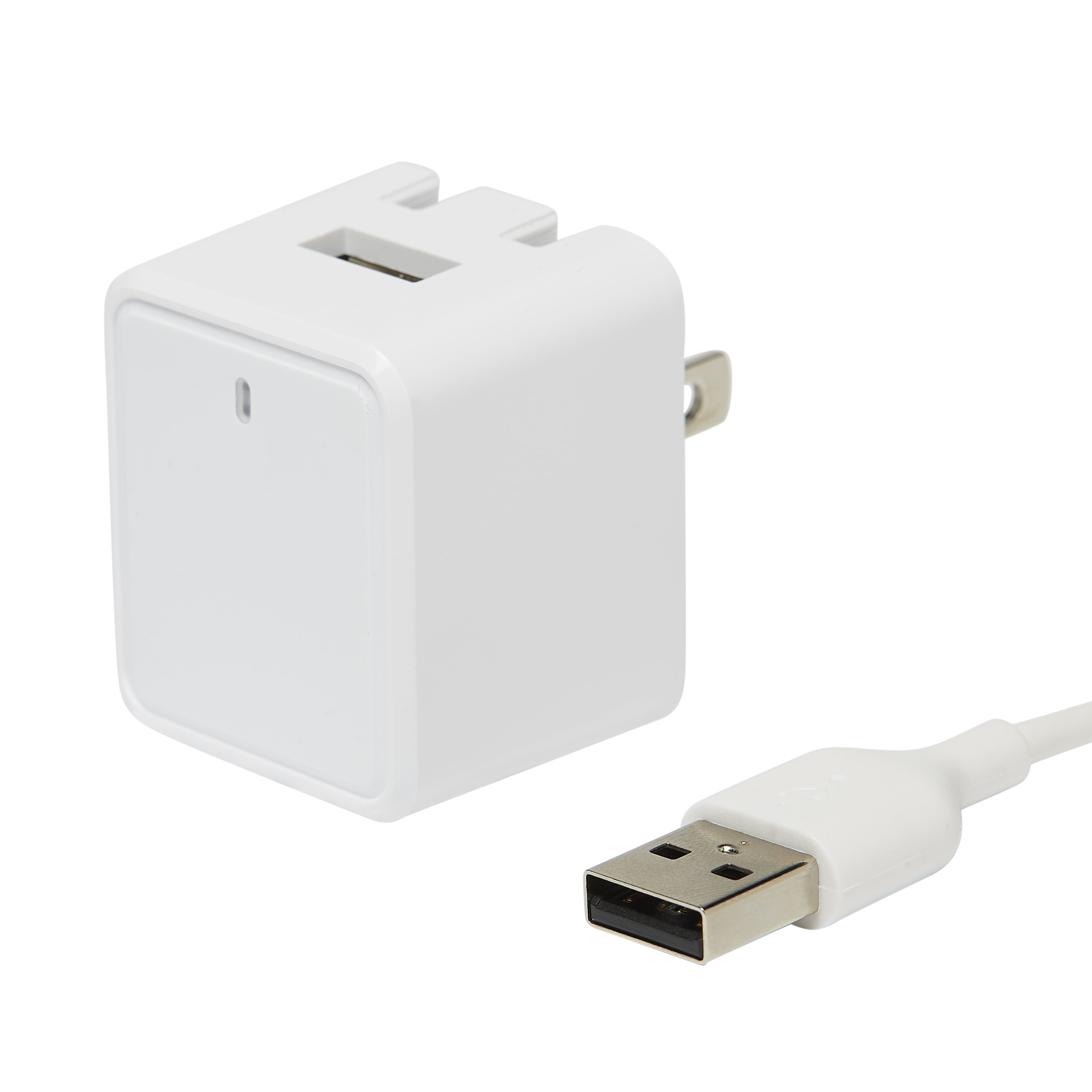 Onn  USB Type-C to Type-A Cable and Wall Charger Kit 