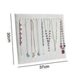 thumbnail image 5 of 17 Hook Necklace Display Stand Velvet Necklace Stand Earring Jewelry Display Stand(17 Hook Necklace Display), 5 of 5