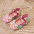 thumbnail image 1 of Chaussures Habillées pour Filles Semelle Souple Style Mary Jane Décorées Tenue de Fête pour, 1 of 2
