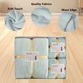 thumbnail image 5 of Qhnvtd 3 Piece Velvet Bath Towel Set, Gift Box Included, Thickened & Absorbent Fibre Towels, Soft for Bath & Daily Use, Ideal for Hotel, Spa, Gym & Household Bathroom Luxury Towel Set, 5 of 6