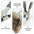 thumbnail image 5 of Clip 6 PCS for Canvas Heavy Duty Muslin Spring Clamps Wood Working Clips Backdrops Metal, 5 of 6