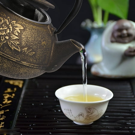 

Cast Iron Teapot Cast Iron Kettle Cast Iron Pot Cast Iron Tea Pot Cast Iron Tea Kettle 900ml Japanese Style Cast Iron Kettle Teapot Removable Infuser Strainer Tea Pot