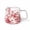 Pink and White 6.8 oz, variant on STP GOODS Double-Walled Glass Mug with Dried Flowers 11.5 fl oz (330 ml) Clear Heat-Resistant Glass Cup for Tea Hot Beverages Coffee Service for 1, Pink Clear
