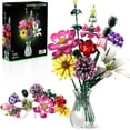 thumbnail image 1 of Utbttor Ramo De Flores Juego De Construcción Colección Botánica De Flores Kit De Construcción Juguetes Oficina Decoración del Hogar Día De San Valentín Cumpleaños Día De La Madre Para Él Y Ella Niños, 1 of 5