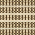 thumbnail image 1 of Ahgly Company Tapis d'Intérieur Lavable en Machine Carré Transitionnel Rouge Brun, 4 Pieds Carré, 1 of 7