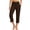 Coffee, variant on Casual Yoga Pants Women With Pockets For Wide Leg Cargo Gym Workout High Waisted Leggings Yoga Pants