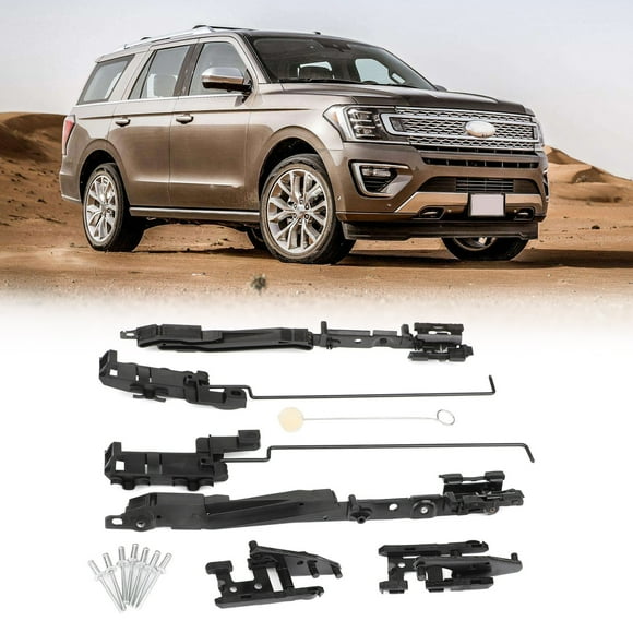 Track Assembly Repair Kit for Ford F150 F250 F350 F450 Expedition Lincoln Navigator Mark LT 2000-2016 | Best Sun Roof Replacement Track Parts for F-150 Truck | Premium Car Accessories
