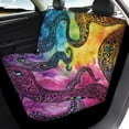 thumbnail image 4 of Uourmeti Car Seat Covers Full Set Automobile Interior Decorate Accessories Polyester, Compatible with SUV Seats Sedan Seats, for Cars Trucks, 4 of 10