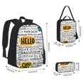 thumbnail image 2 of Fotbe Hello Set Escolar 3 en 1 para Niños - Mochila Duradera con Lonchera Aislante y Estuche para Lápices - Mochila Escolar para Niños y Niñas, 2 of 7