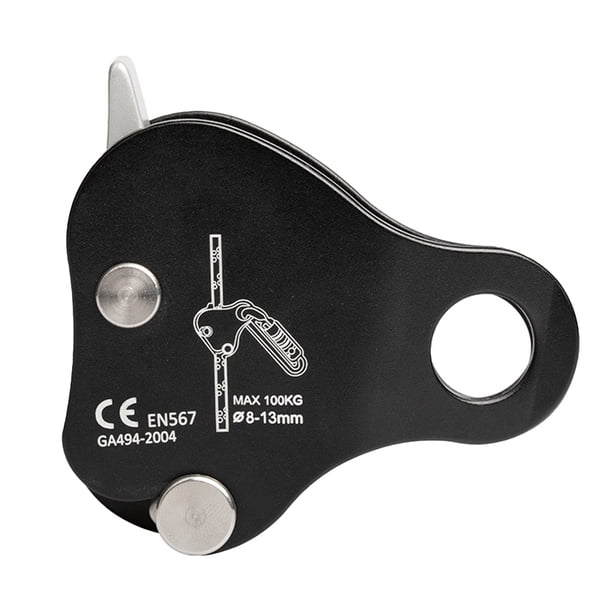 Cobertura de la cuerda Protección contra caídas Carabiner Safe Durable Simple Rock Climb QuickDRAW Suministros de emergencia Sport Sport Herramienta para escalar negro sidaley OD019965-01
