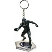 Black Panther PVC Key Ring Keychain Ornament Figure Figurine
