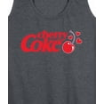 thumbnail image 3 of Coca-Cola - Cherry Coke Heart Cherry - Women's Racerback Tank, 3 of 5