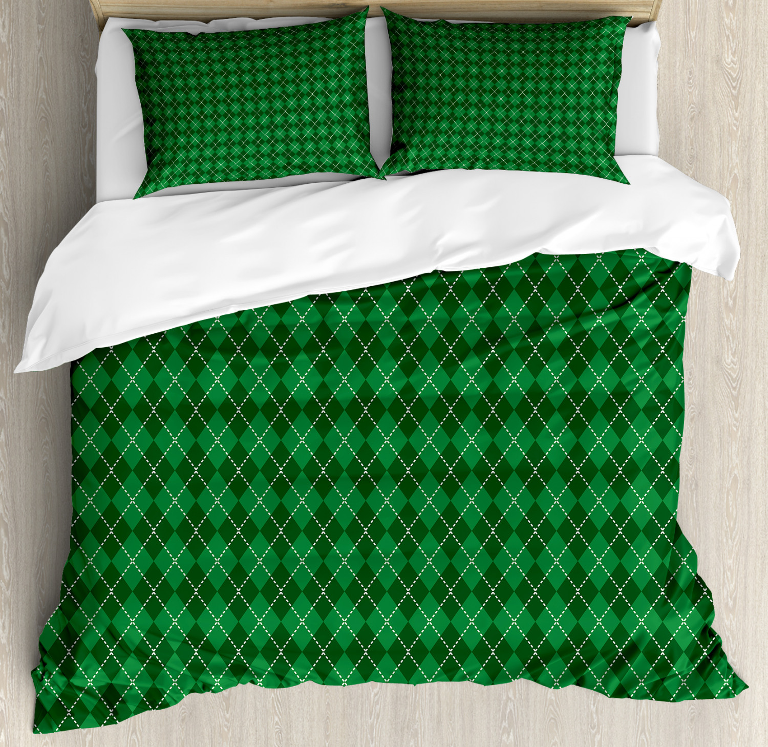 Irish Duvet Cover Set, St. Patrick's Day Celebration Inspired Vintage