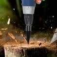 thumbnail image 4 of Wood Splitter Drill Bit 32/42MM Splitting Wood Cone Drill Bit Square Handle and Hexagon Handle, 4 of 11