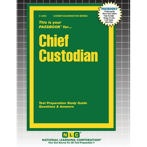 Career Examination Chief Custodian, Book 2555, (Paperback)