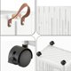 thumbnail image 4 of Cesta de ropa sucia plegable para el hogar, cesta de almacenamiento de ropa sucia para el baño con ruedas, cesta de almacenamiento de ropa sucia para el baño, cesta grande para ropa sucia, cesta de ro, 4 of 6