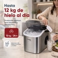 thumbnail image 3 of Maquina Hielo Bala 12kg/dia Portatil Electrica Automatica, 3 of 10