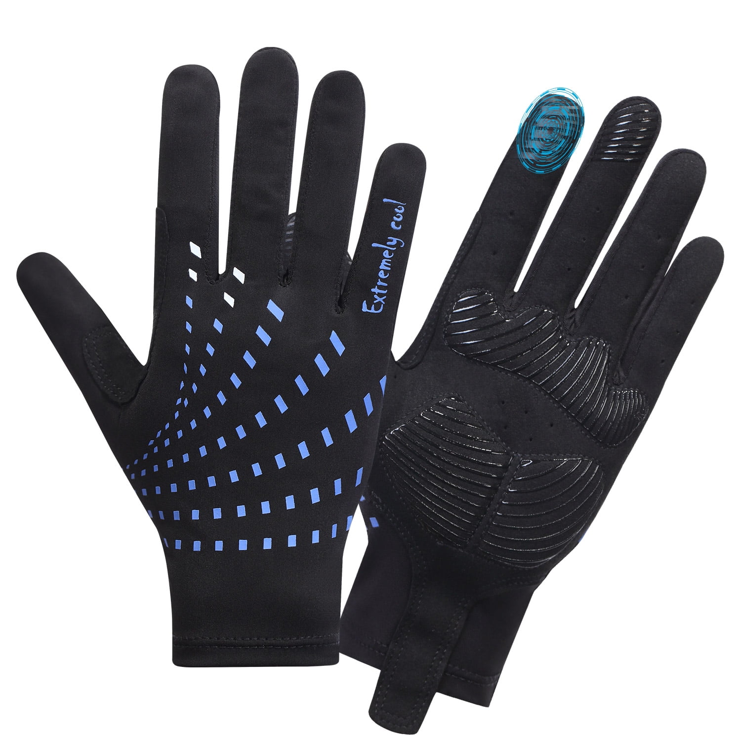Bike Gloves - Summer Thin Touch Screen Cycling Gloves for Driving, Running, Hiking