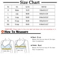 thumbnail image 2 of Puntoco Sujetadores sin aros para mujer Sujetadores transpirables con fruncido ajustable cómodos y confortables para mujer Sujetador diario, 2 of 2