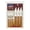 Brown, variant on Stainless Steel and Wood Knife and Fork 12 Set - Tramontina Juego de Cubiertos Asado