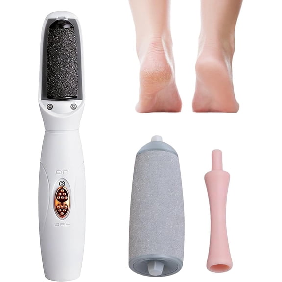 Callus Remover Pedicure Wand for Feet, 2026 Electric Foot Callus Remover, Rechargeable Foot File Dead Skin & Dry Callus, Professional Pedicure Kit for Home Spa Foot Care Tool(White)
