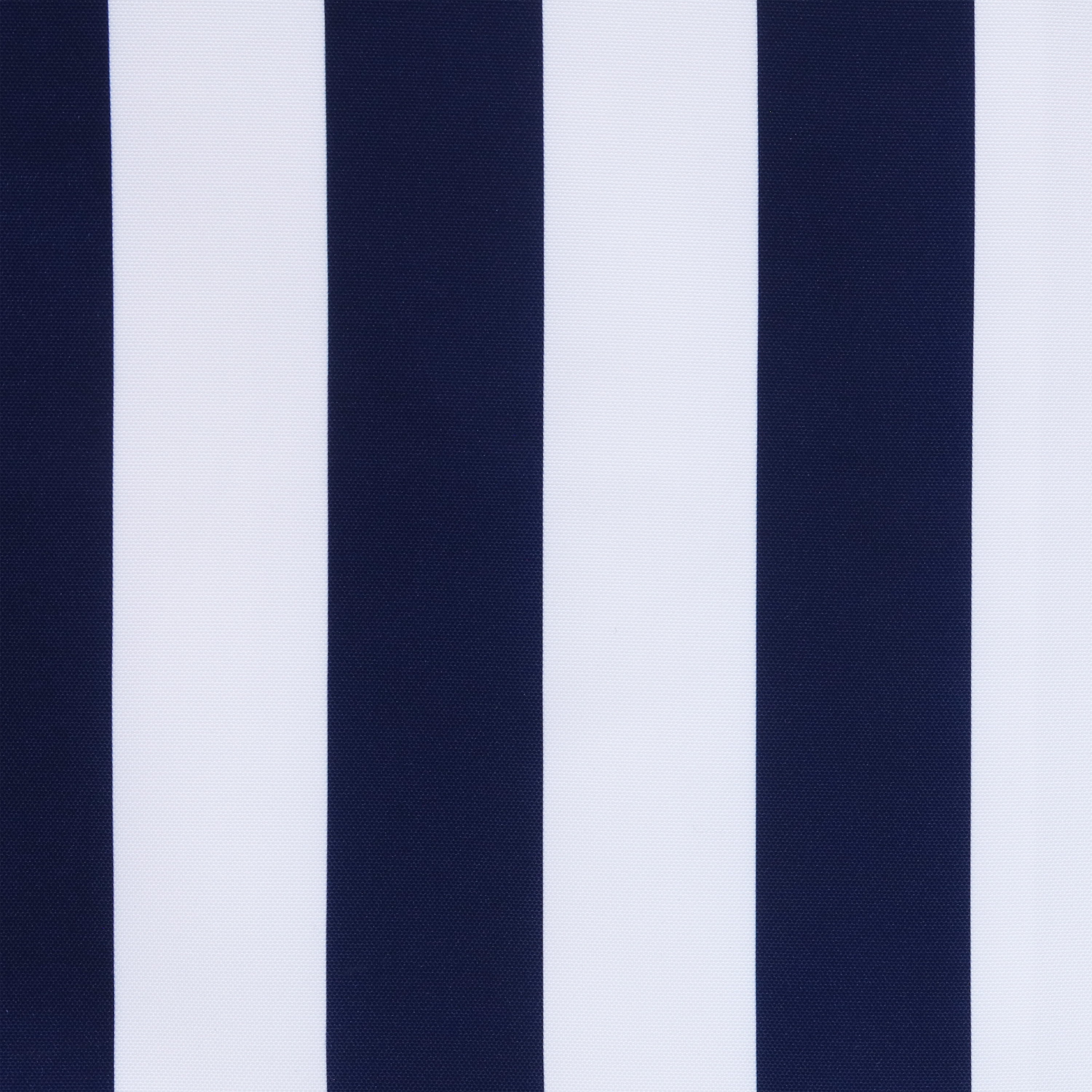 Corsica Stripe Indoor/Outdoor Curtain Panel 50" x 108" in Navy