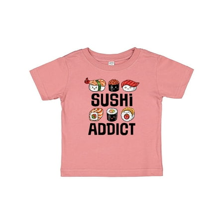 

Inktastic Sushi Addict Funny Sushi Gift Gift Baby Boy or Baby Girl T-Shirt